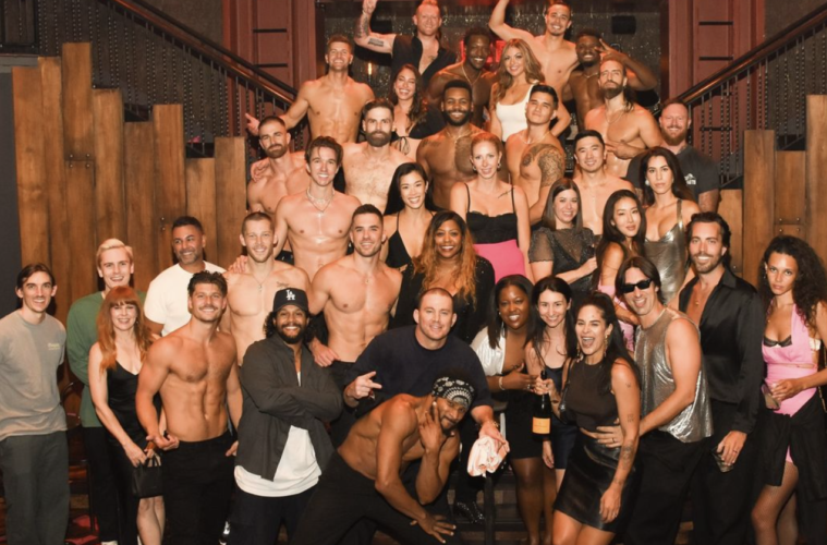 Channing Tatum Magic Mike Surprise Live